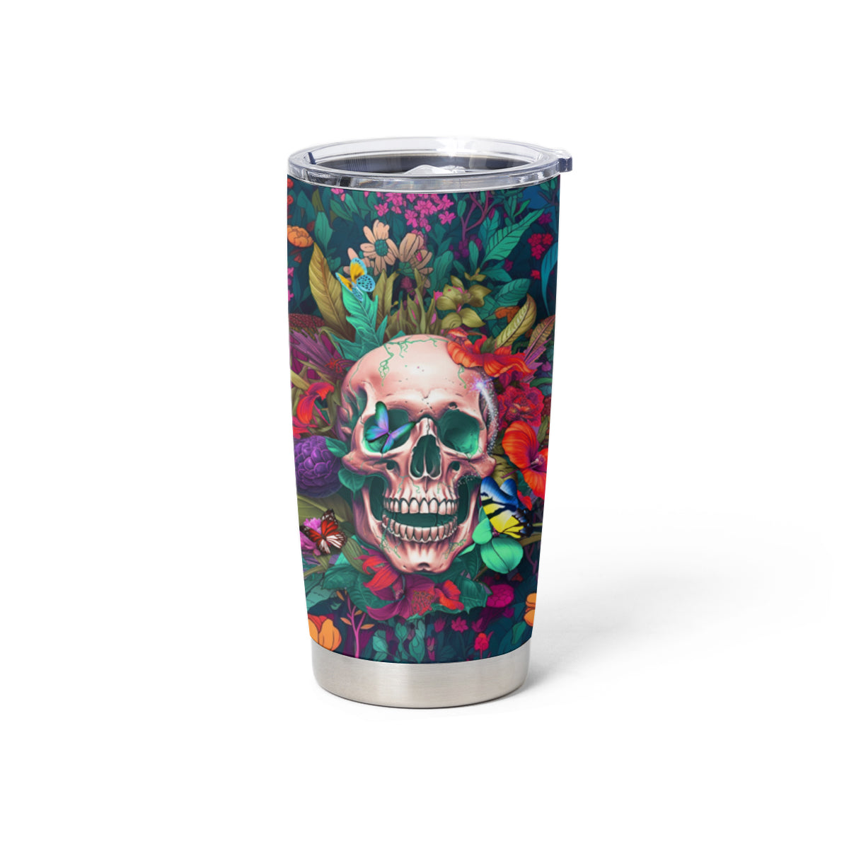 I Talk Is Smile I Laugh Too But Be Careful When I'm Silent Tumbler Cup - Wonder Print Shop