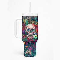 I Talk Is Smile I Laugh Too But Be Careful When I'm Silent Tumbler With Handle - Wonder Print Shop