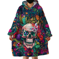 I Talk Is Smile I Laugh Too But Be Careful When I'm Silent Wearable Blanket Hoodie - Wonder Print Shop