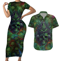 You My Friend Should Have Been Swallowed Couples Matching Short Sleeve Bodycon Dress and Hawaiian Shirt - Wonder Print Shop