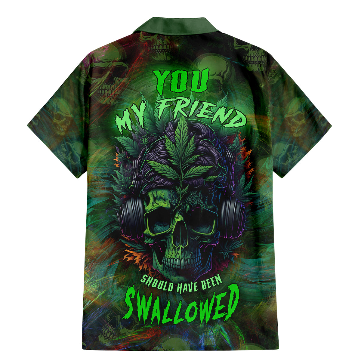 You My Friend Should Have Been Swallowed Family Matching Mermaid Dress and Hawaiian Shirt - Wonder Print Shop