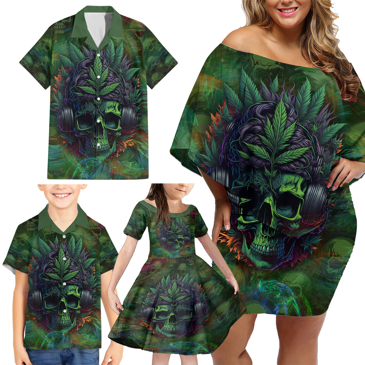 You My Friend Should Have Been Swallowed Family Matching Off Shoulder Short Dress and Hawaiian Shirt - Wonder Print Shop