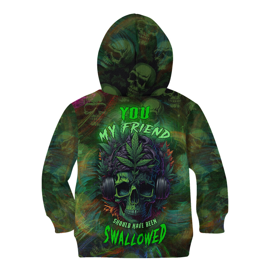 You My Friend Should Have Been Swallowed Kid Hoodie - Wonder Print Shop