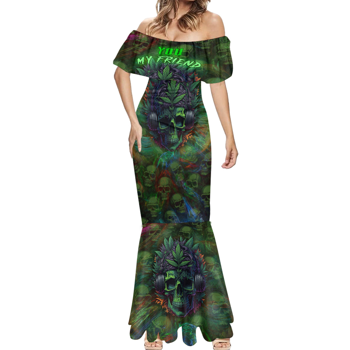 You My Friend Should Have Been Swallowed Mermaid Dress - Wonder Print Shop