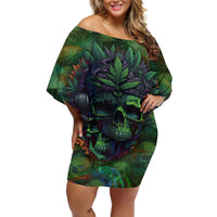 You My Friend Should Have Been Swallowed Off Shoulder Short Dress - Wonder Print Shop