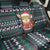 Cute Reindeer in Santa Hat Back Car Seat Cover with Red Green Snowflake Knit Pattern Design - Wonder Print Shop
