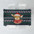 Cute Reindeer in Santa Hat Tablecloth with Red Green Snowflake Knit Pattern Design - Wonder Print Shop
