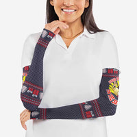Jesus Is The Reason For The Season Christmas Arm Sleeves Funny Xmas Holiday Patterns - Wonder Print Shop