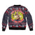 Jesus Is The Reason For The Season Christmas Bomber Jacket Funny Xmas Holiday Patterns - Wonder Print Shop