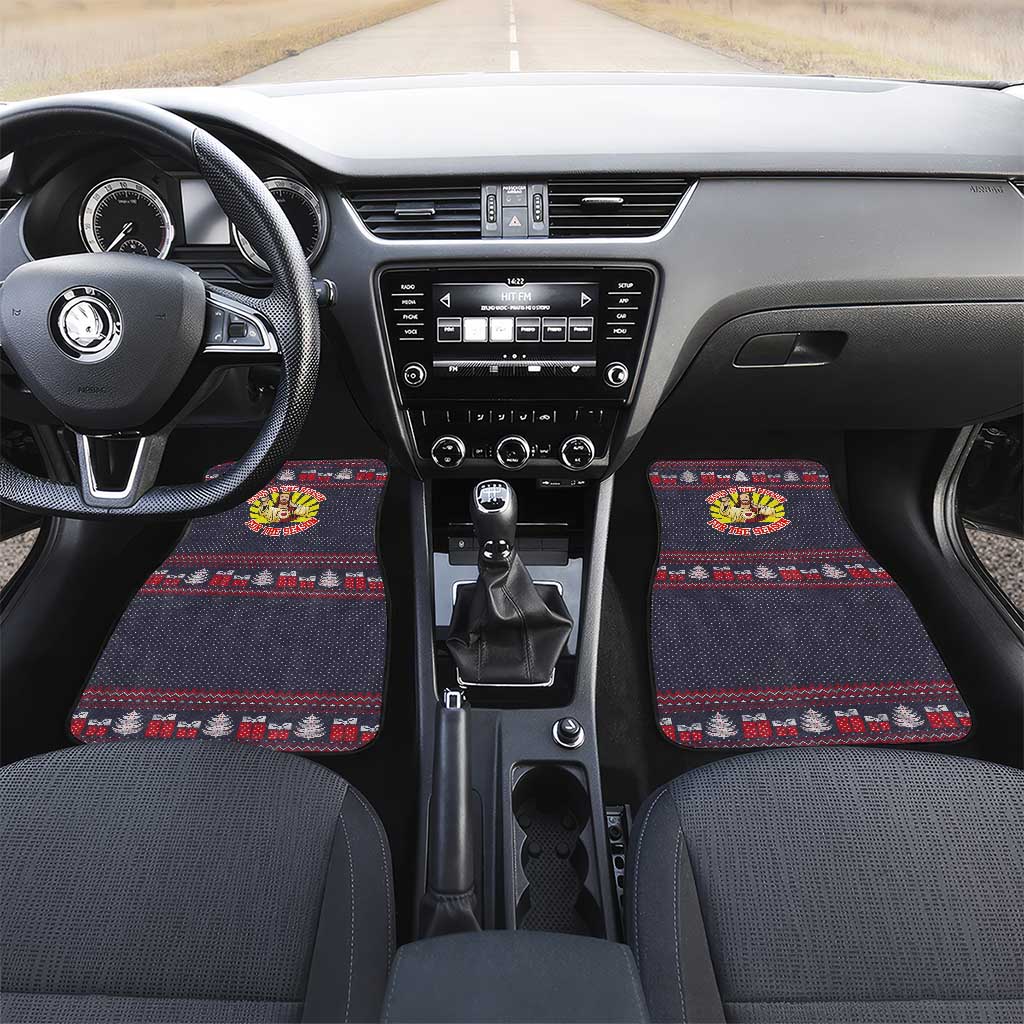 Jesus Is The Reason For The Season Christmas Car Mats Funny Xmas Holiday Patterns - Wonder Print Shop