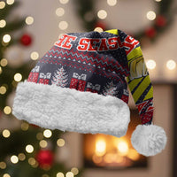 Jesus Is The Reason For The Season Christmas Santa Hat Funny Xmas Holiday Patterns - Wonder Print Shop