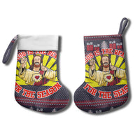 Jesus Is The Reason For The Season Christmas Stocking Funny Xmas Holiday Patterns - Wonder Print Shop