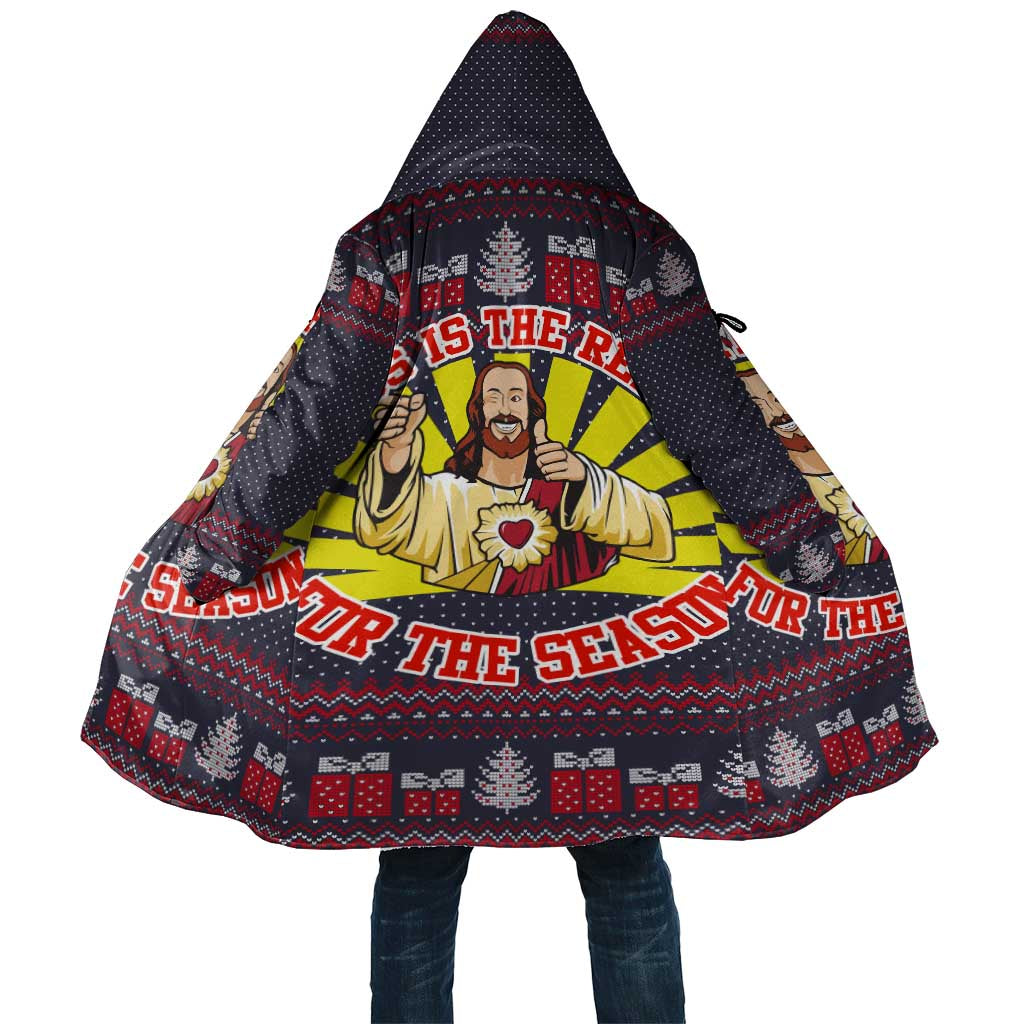 Jesus Is The Reason For The Season Christmas Cloak Funny Xmas Holiday Patterns - Wonder Print Shop