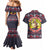 Jesus Is The Reason For The Season Christmas Couples Matching Mermaid Dress and Hawaiian Shirt Funny Xmas Holiday Patterns - Wonder Print Shop