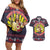 Jesus Is The Reason For The Season Christmas Couples Matching Off Shoulder Short Dress and Hawaiian Shirt Funny Xmas Holiday Patterns - Wonder Print Shop