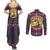 Jesus Is The Reason For The Season Christmas Couples Matching Summer Maxi Dress and Long Sleeve Button Shirt Funny Xmas Holiday Patterns - Wonder Print Shop