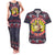 Jesus Is The Reason For The Season Christmas Couples Matching Tank Maxi Dress and Hawaiian Shirt Funny Xmas Holiday Patterns - Wonder Print Shop