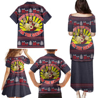 Jesus Is The Reason For The Season Christmas Family Matching Puletasi and Hawaiian Shirt Funny Xmas Holiday Patterns - Wonder Print Shop