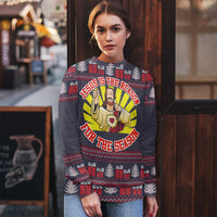 Jesus Is The Reason For The Season Christmas Ugly Christmas Sweater Funny Xmas Holiday Patterns - Wonder Print Shop