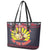 Jesus Is The Reason For The Season Christmas Leather Tote Bag Funny Xmas Holiday Patterns - Wonder Print Shop