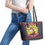 Jesus Is The Reason For The Season Christmas Leather Tote Bag Funny Xmas Holiday Patterns - Wonder Print Shop