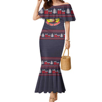 Jesus Is The Reason For The Season Christmas Mermaid Dress Funny Xmas Holiday Patterns - Wonder Print Shop