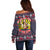Jesus Is The Reason For The Season Christmas Off Shoulder Sweater Funny Xmas Holiday Patterns - Wonder Print Shop