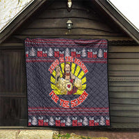 Jesus Is The Reason For The Season Christmas Quilt Funny Xmas Holiday Patterns - Wonder Print Shop