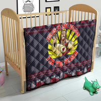 Jesus Is The Reason For The Season Christmas Quilt Funny Xmas Holiday Patterns - Wonder Print Shop