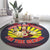 Jesus Is The Reason For The Season Christmas Round Carpet Funny Xmas Holiday Patterns - Wonder Print Shop