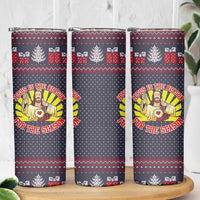 Jesus Is The Reason For The Season Christmas Skinny Tumbler Funny Xmas Holiday Patterns - Wonder Print Shop