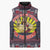 Jesus Is The Reason For The Season Christmas Sleeveless Puffer Jacket Funny Xmas Holiday Patterns - Wonder Print Shop