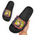 Jesus Is The Reason For The Season Christmas Slide Sandals Funny Xmas Holiday Patterns - Wonder Print Shop