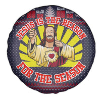 Jesus Is The Reason For The Season Christmas Spare Tire Cover Funny Xmas Holiday Patterns - Wonder Print Shop