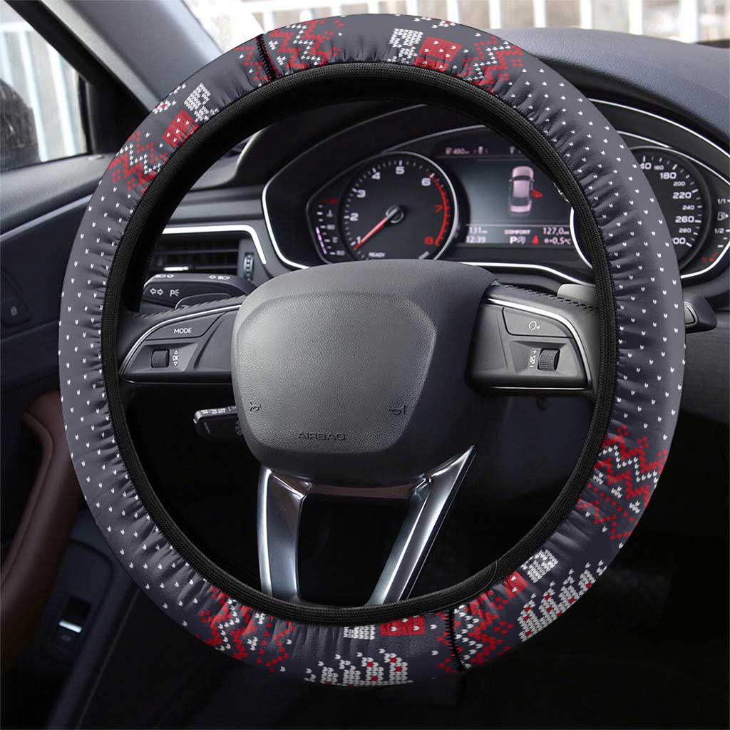 Jesus Is The Reason For The Season Christmas Steering Wheel Cover Funny Xmas Holiday Patterns - Wonder Print Shop