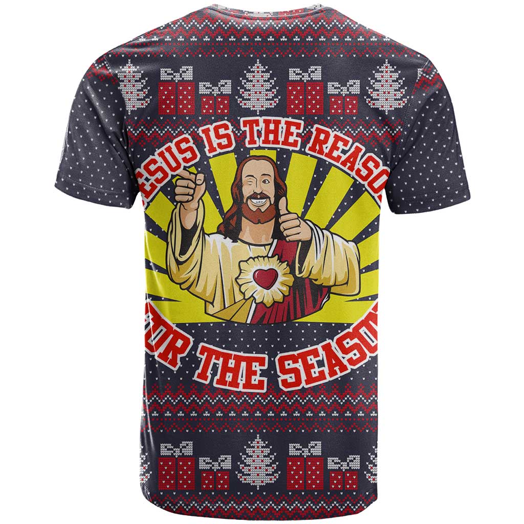Jesus Is The Reason For The Season Christmas T Shirt Funny Xmas Holiday Patterns - Wonder Print Shop