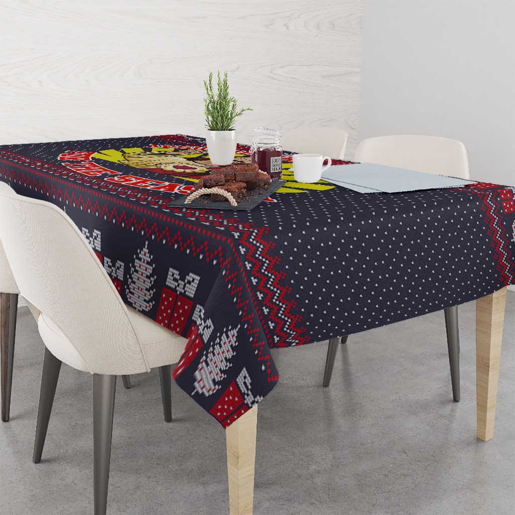 Jesus Is The Reason For The Season Christmas Tablecloth Funny Xmas Holiday Patterns - Wonder Print Shop