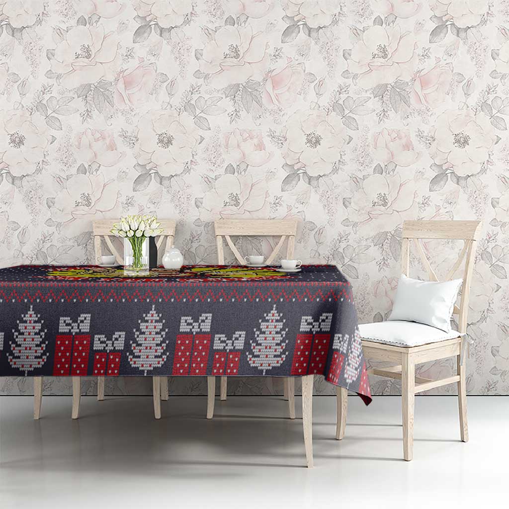 Jesus Is The Reason For The Season Christmas Tablecloth Funny Xmas Holiday Patterns - Wonder Print Shop