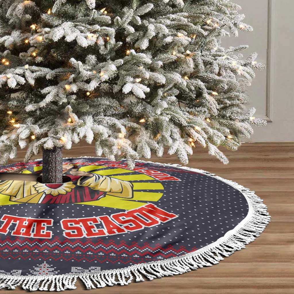 Jesus Is The Reason For The Season Christmas Tree Skirt Funny Xmas Holiday Patterns - Wonder Print Shop