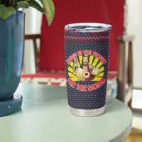 Jesus Is The Reason For The Season Christmas Tumbler Cup Funny Xmas Holiday Patterns - Wonder Print Shop