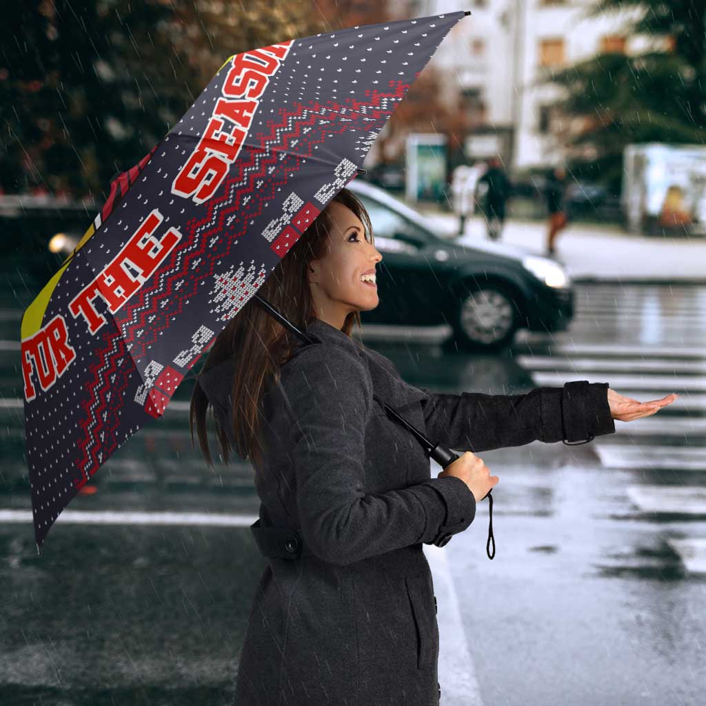 Jesus Is The Reason For The Season Christmas Umbrella Funny Xmas Holiday Patterns - Wonder Print Shop