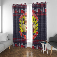 Jesus Is The Reason For The Season Christmas Window Curtain Funny Xmas Holiday Patterns - Wonder Print Shop