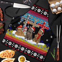 Jesus Is The Reason For The Season Christmas Apron Funny Xmas Holiday Patterns - Wonder Print Shop