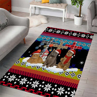 Jesus Is The Reason For The Season Christmas Area Rug Funny Xmas Holiday Patterns - Wonder Print Shop