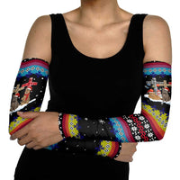 Jesus Is The Reason For The Season Christmas Arm Sleeves Funny Xmas Holiday Patterns - Wonder Print Shop
