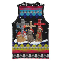Jesus Is The Reason For The Season Christmas Basketball Jersey Funny Xmas Holiday Patterns - Wonder Print Shop