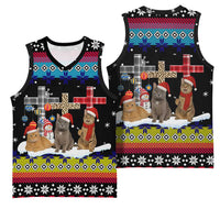 Jesus Is The Reason For The Season Christmas Basketball Jersey Funny Xmas Holiday Patterns - Wonder Print Shop