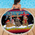 Jesus Is The Reason For The Season Christmas Beach Blanket Funny Xmas Holiday Patterns - Wonder Print Shop