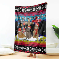 Jesus Is The Reason For The Season Christmas Blanket Funny Xmas Holiday Patterns - Wonder Print Shop