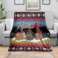 Jesus Is The Reason For The Season Christmas Blanket Funny Xmas Holiday Patterns - Wonder Print Shop